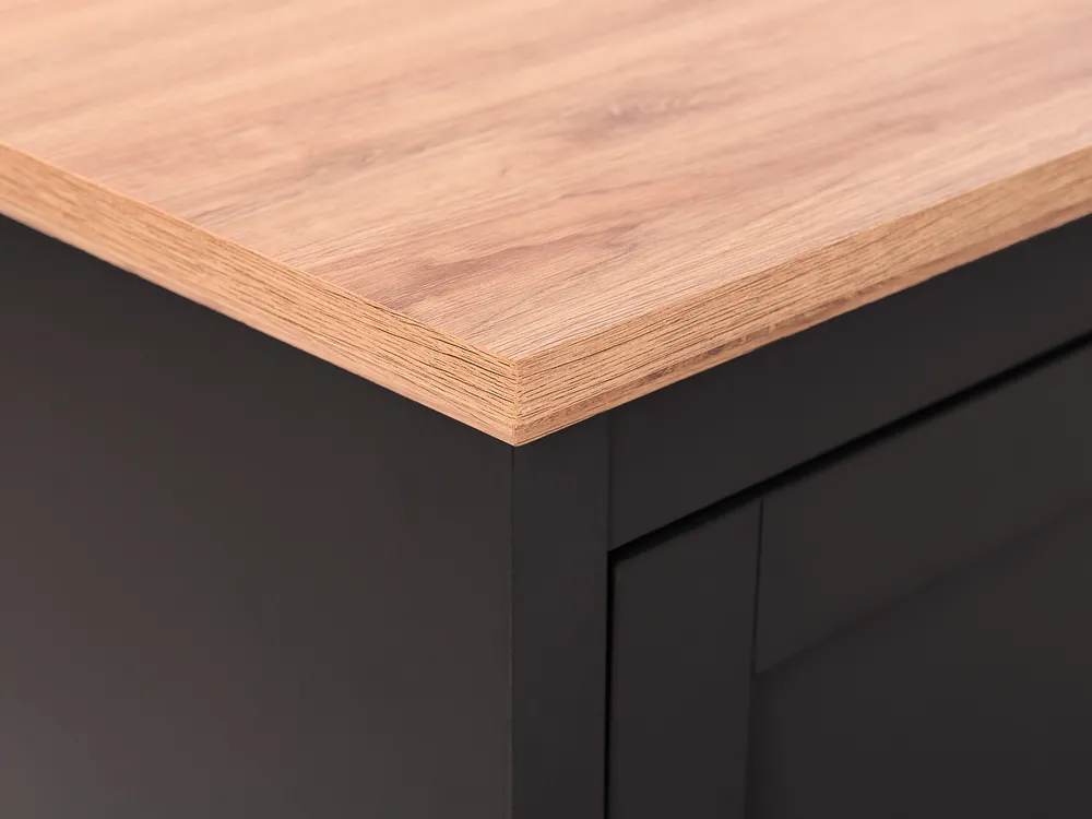 TV Stand GARET Dark Grey_760332
