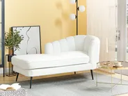 Right-Hand Chaise Longue ALLIER Boucle Off-White_879191