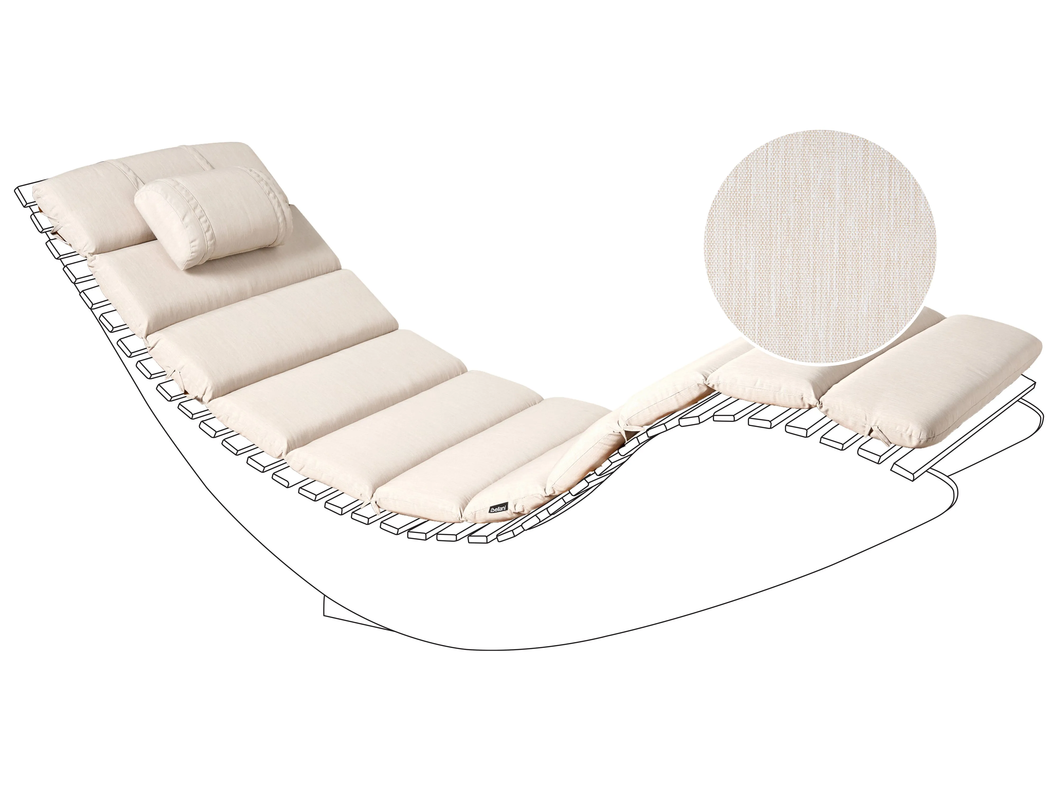 Classic Accessories Montlake FadeSafe - Cuscino per panca/divano da esterni, impermeabile, 104 x 45 x 7,6 cm, per dondolo, mobili da patio, colore: ve | Leroy Merlin