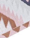 Teppich Baumwolle mehrfarbig 80 x 300 cm geometrisches Muster BESLER_853704