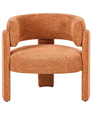 Armchair BUREA Chenille Orange_1155504