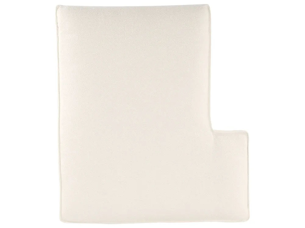 Corner Sofa KOLDING with Ottoman Boucle Light Beige Left Hand_1008341