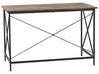 Bureau donkerhout/zwart 115 x 60 cm  FUTON_820956