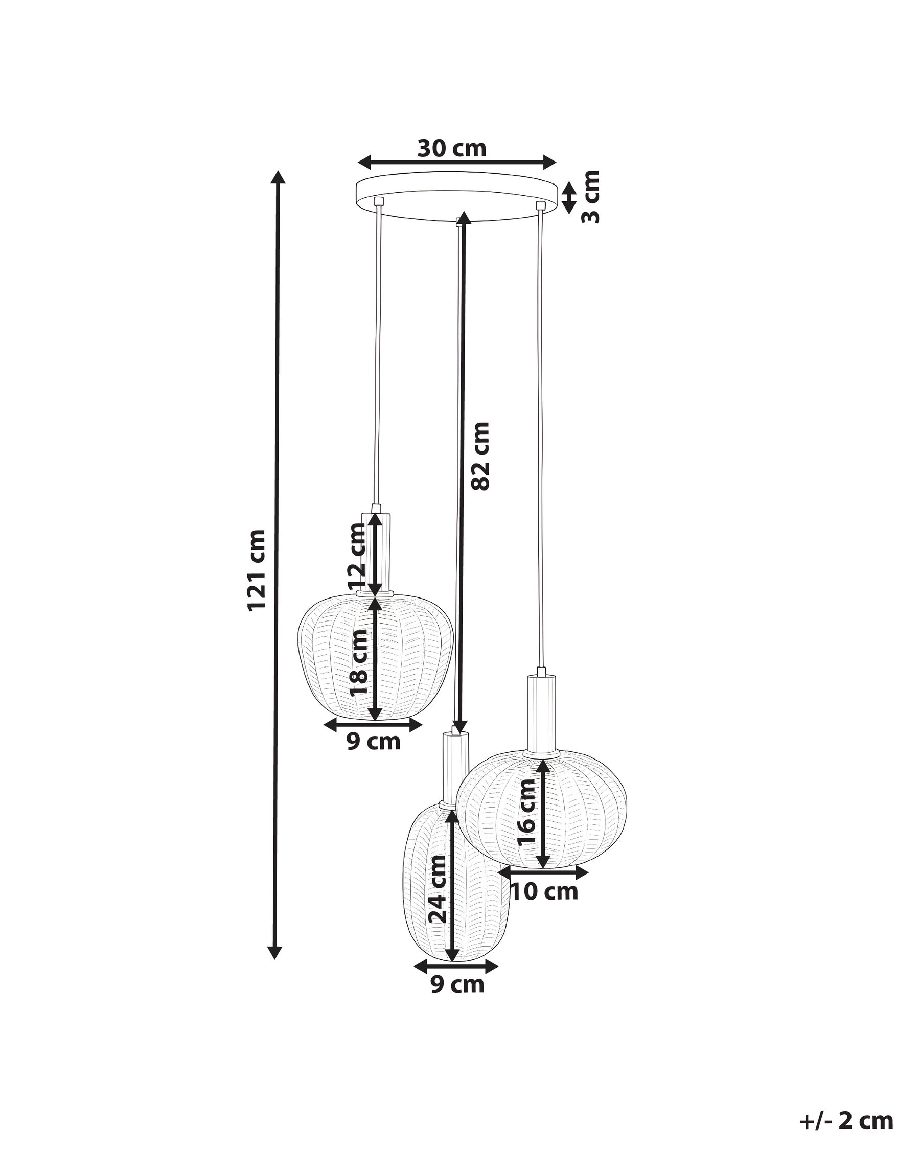 Pendant Lamp NJORO Glass Transparent_1029349