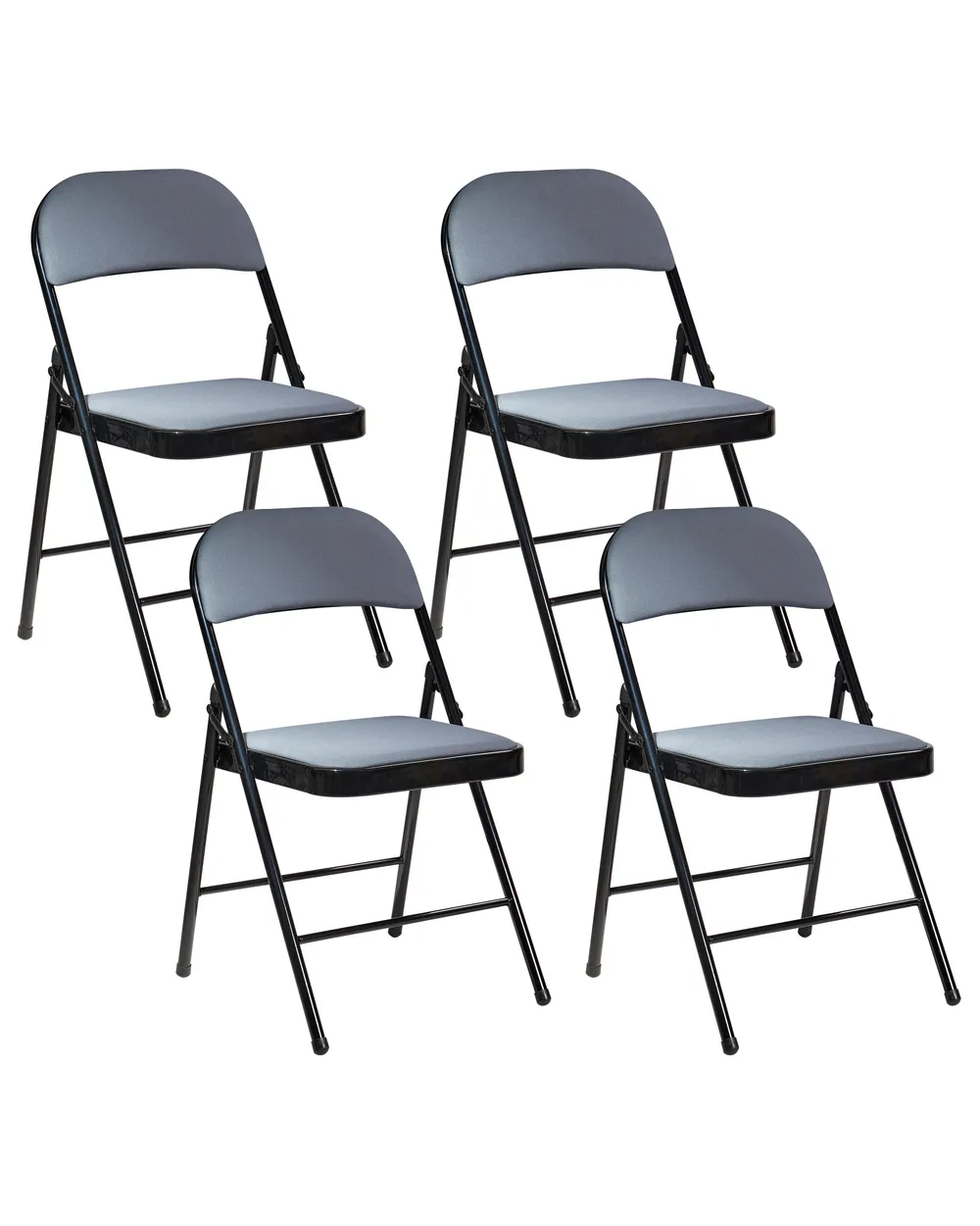 Chaises pliables de jardin avec coussins 4 pcs Teck solide SEF38850 Chaises pliables de jardin avec coussins 4 pcs Teck solide SEF38850