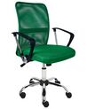 Krzesło biurowe regulowane zielone BEST_920080