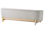 Sofa 3 Seater ALNOR Fabric Light Grey_1009800
