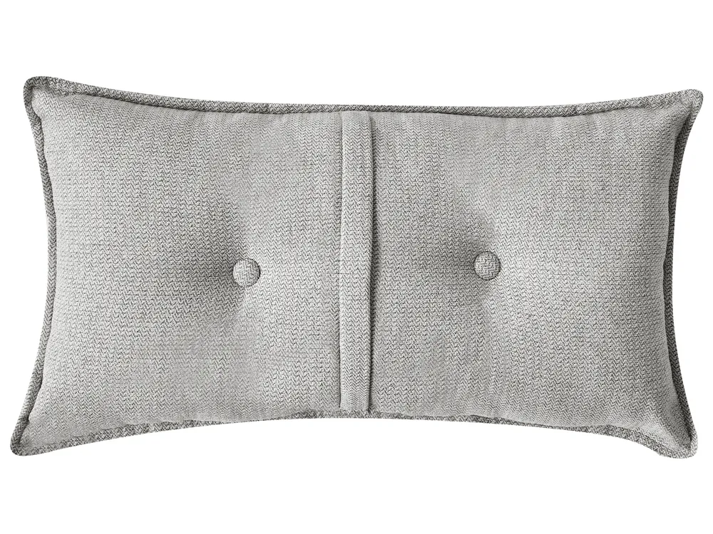 Corner Sofa 3 Seater DOLVA Fabric Light Grey Right Hand_987087