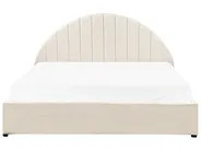 Ottoman Bed CHADENET Boucle Off-White 160 x 200 cm (EU King Size)_942183