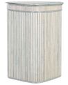 Bamboo Basket with Lid Grey BADULLA_849197