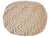 Pouf PRIENE Cotone Beige