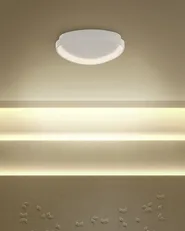 LED Ceiling Lamp NANDING Metal White_824618