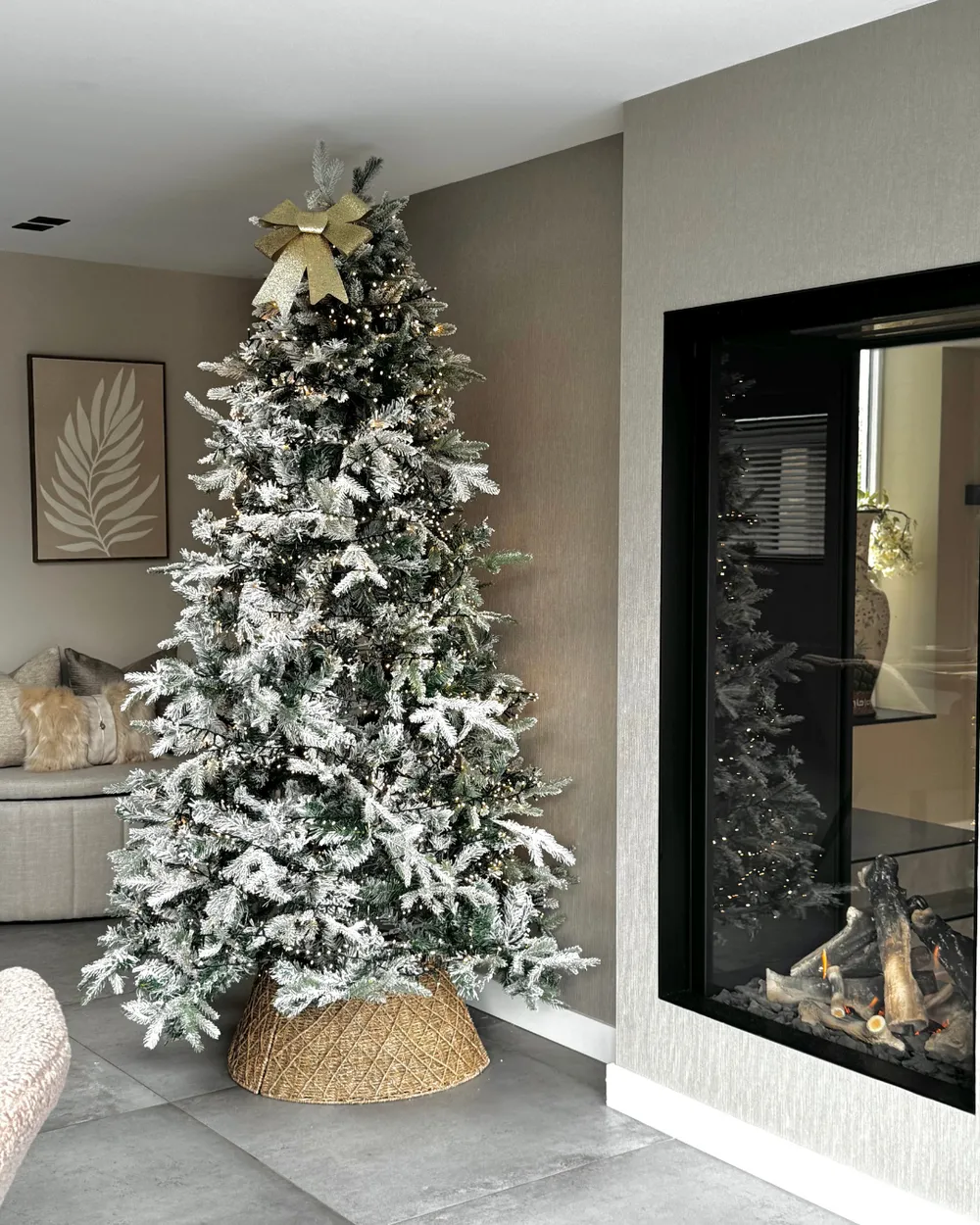 Copri base per albero di Natale VUOTSO 62 cm Alghe marine Naturale_1034592