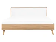 Bett mit Lattenrost SERRIS 160 x 200 cm Hellbraun_748350