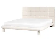 Bed Boucle CRESSAT 180 x 200 cm (EU Super King) Off-White_1009065