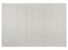 Alfombra de lana gris claro 140 x 200 cm KILIS_689483