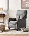 Fauteuil stof grijs ROYSTON_884460