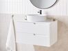 Bathroom Wall Mounted Cabinet 80 x 52 cm White QUINTELA_934914