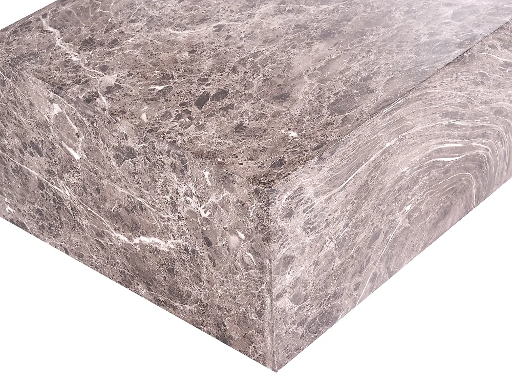 Coffee Table NOBRES 90 cm 66 cm Brown Marble_1192547