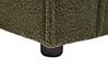 Boucle EU King Size Bed Green LINARDS_930528