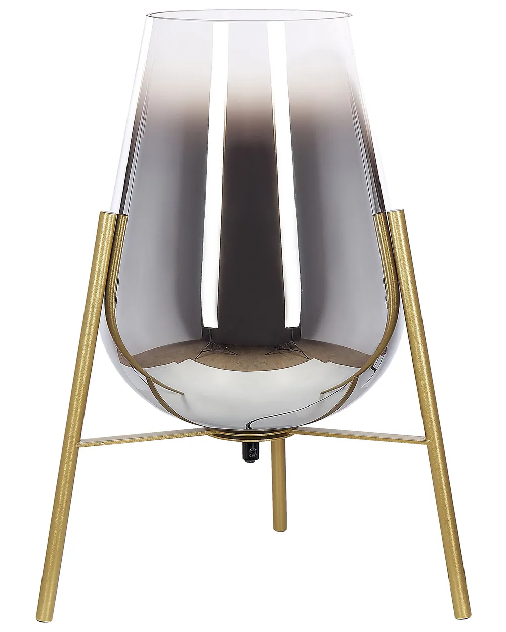 Lampa stołowa MENA Metal Złoty