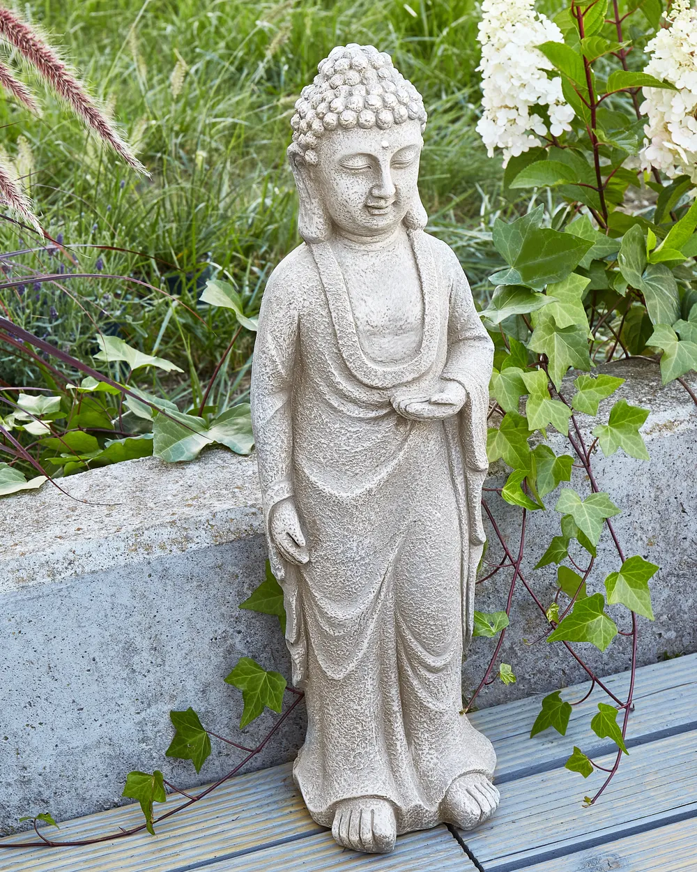 Statua da giardino THOIRY Grigio_949305