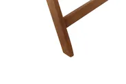 Bistro Set Folding AMANTEA Acacia Wood Dark Brown_871663