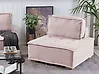 Sillón modular TIBRO Tela Rosa