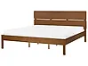 Bed BOISSET 180 x 200 cm (EU Super King) Brown Ash Wood