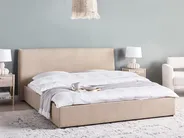 Waterbed Boucle LAVAUR 180 x 200 cm (EU Super King) Taupe_985825