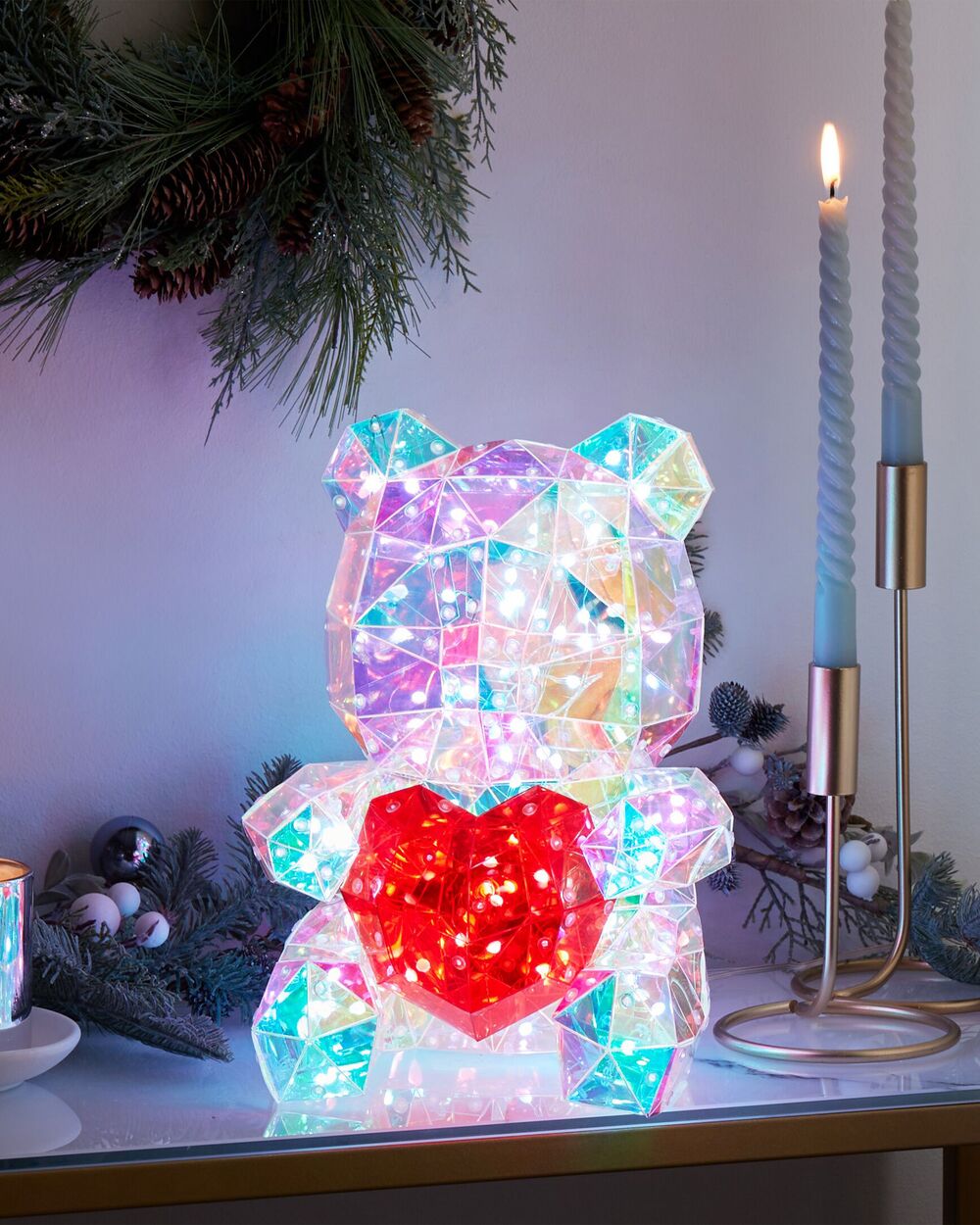 LED dekorácia RIGEL s aplikáciou Viacfarebná