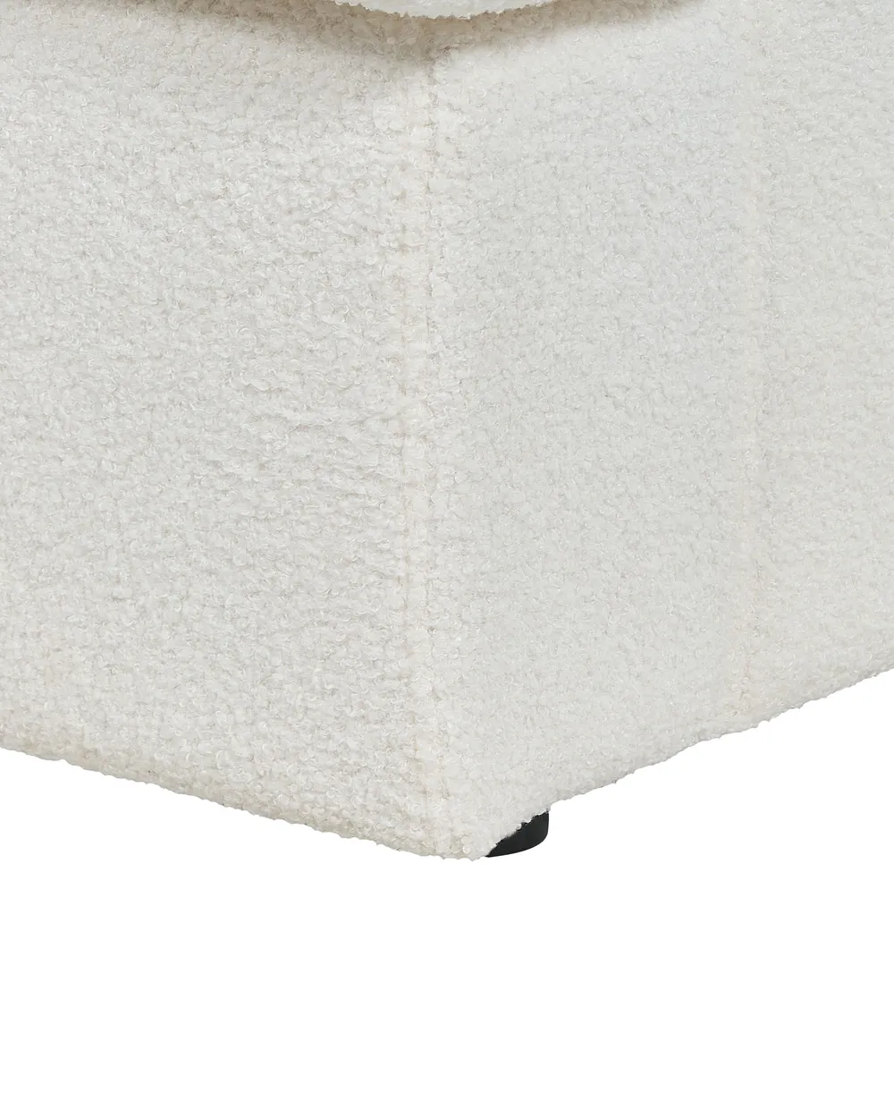 Set of 2 Armchairs ALLA Boucle Off-White_894007