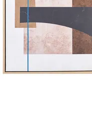 Stampa su tela RUFFANO 63 x 93 cm Motivo astratto Multicolore_891186