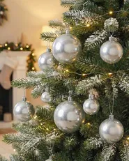 Set of 60 Baubles TINNSJA Silver_1024275