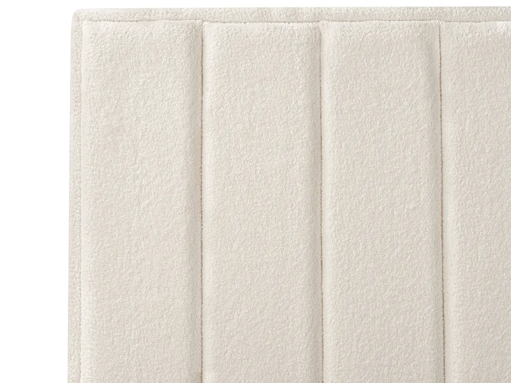 Ottoman Bed SEZANNE Boucle Off-White 160 x 200 cm (EU King Size)_939776
