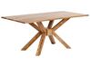 Mesa de comedor de madera de acacia clara 180 x 90 cm HAYES_918706