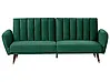 Sofa Bed 3 Seater VIMMERBY Velvet Emerald Green