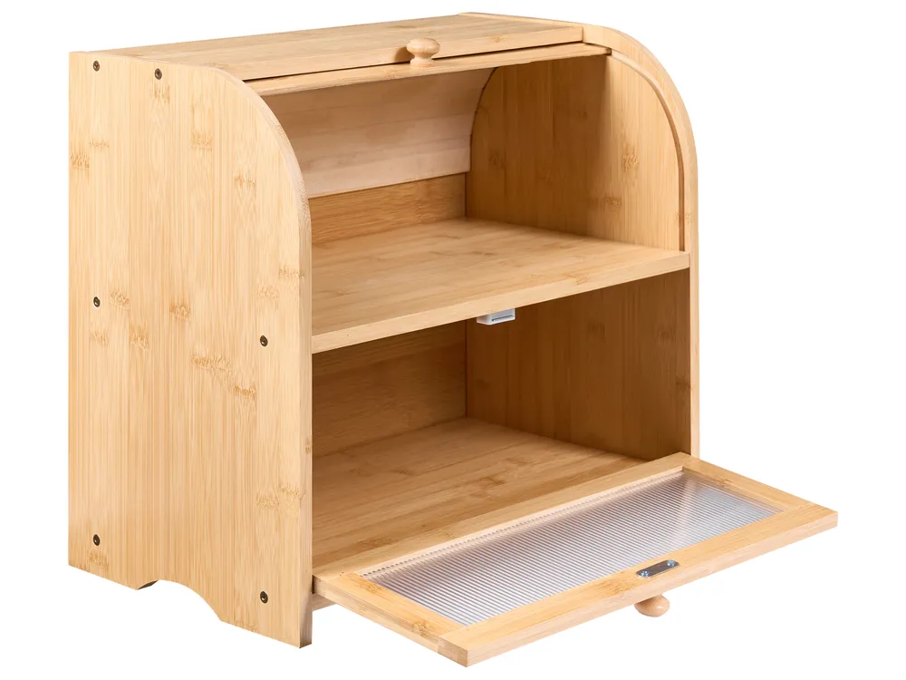 Bread Bin LEVAIN Bamboo Light Brown_1069295