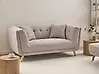 Sofa 2 Seater HABO Fabric Taupe