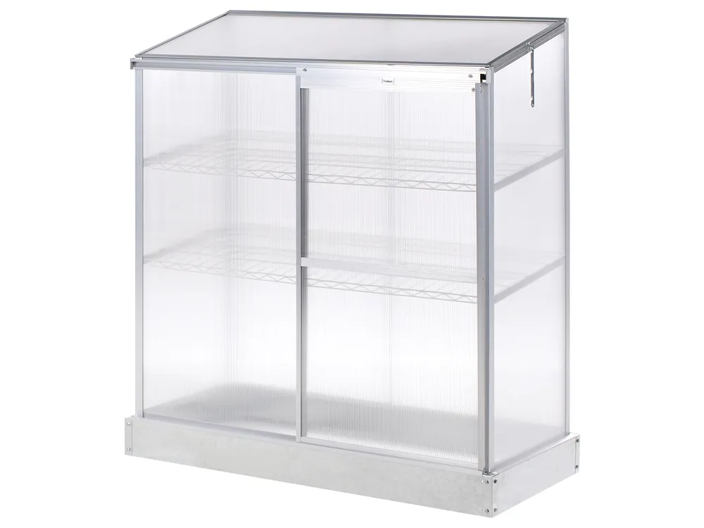 Szklarnia balkonowa LECCE Srebrny 59 cm