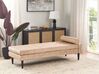 Daybed beige velour 180 x 70 cm USSEL_931793