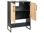 Szafka łazienkowa pod umywalkę MISCANTI 60 cm Bambus Jasnobrązowy_1014141