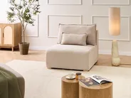 Sezione a 1 posto NERBO Bouclé Beige_1034494