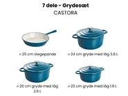 7-delt støbejernssæt CASTORA Blå_1073762