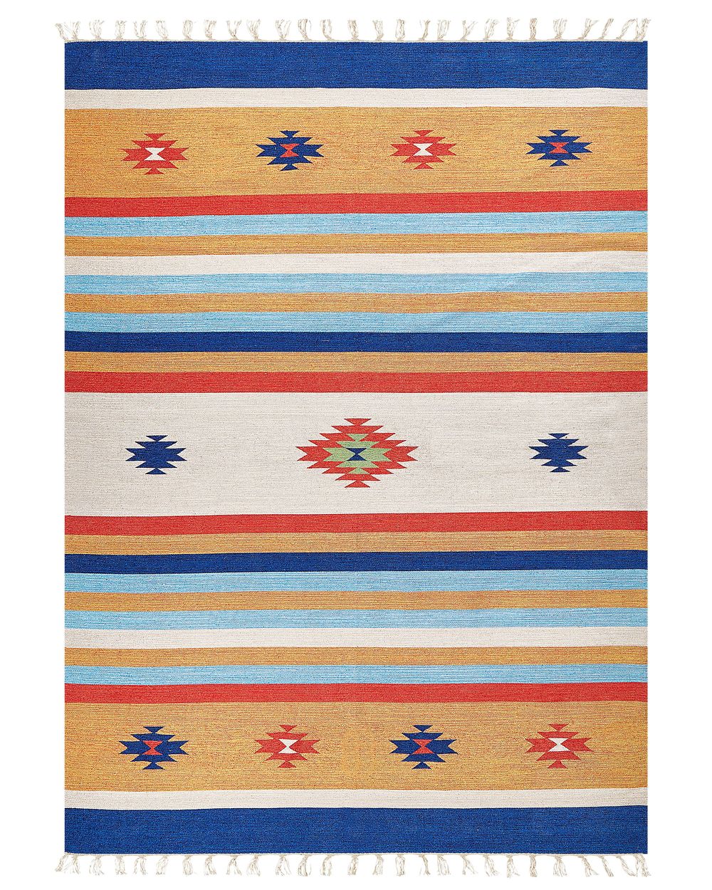 Tappeto TARONIK Multicolore 200 x 300 cm Kilim Cotone