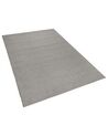 Wool Area Rug 140 x 200 cm Dark Grey KILIS_802919