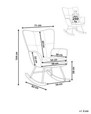 Fotel bujany OULU Szmaragdowy_855477