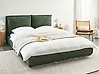 Bed Fabric BAJONNA 160 x 200 cm (EU King Size) Dark Green