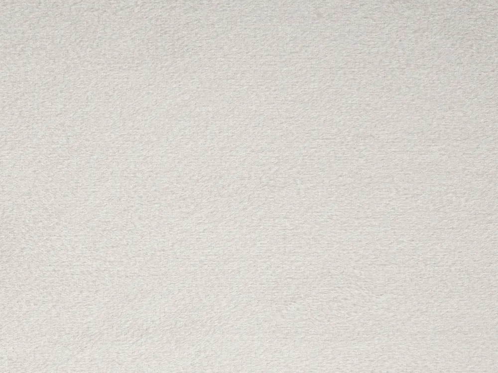 Pat cu lamele Catifea SAUVIAN 140 x 200 cm Alb-murdar_1014449