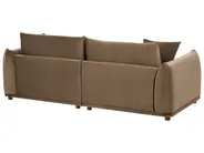 Set da salotto 5 posti JUBEK Velluto Marrone_1074606